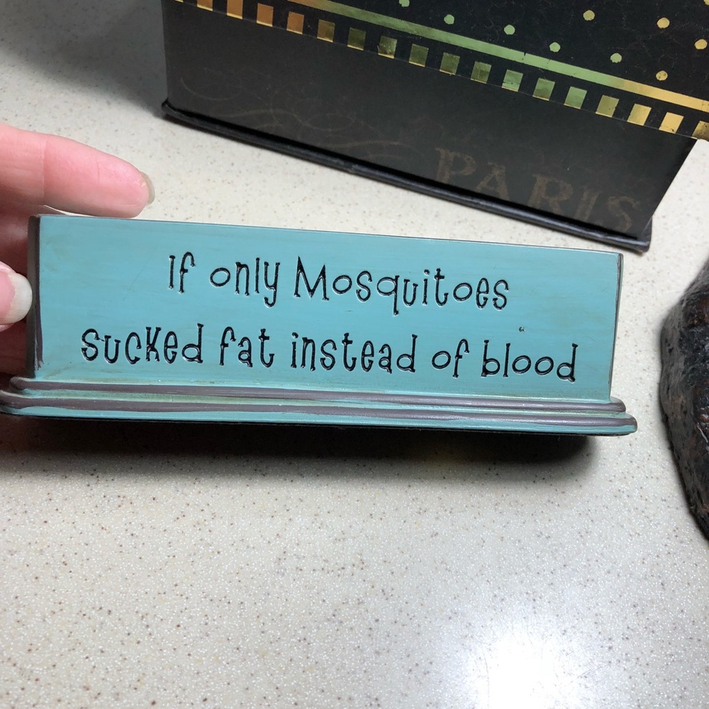 Cute little desk sign